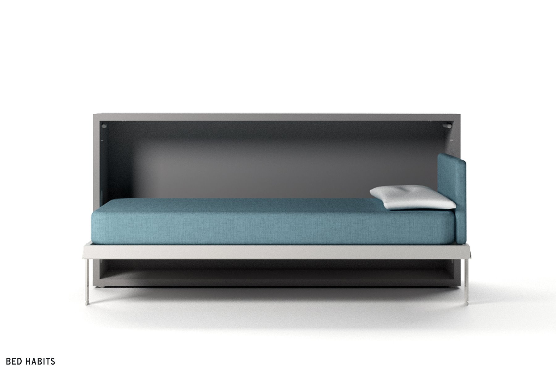 opklapbed kali 1p horizontaal C uitgeklapt bed habits slider